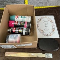 Misc Spray Paint and other items