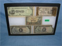 Collection of world currency