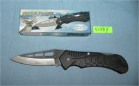 Gentle Folding pocket knife with box