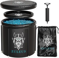 ZULEUS Cold Plunge Portable Ice Bath Tub(SEE PICS)