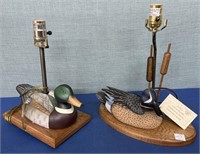 Duck Table Lamps ( no shades )