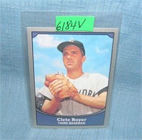 Clete Boyer all star baseball card