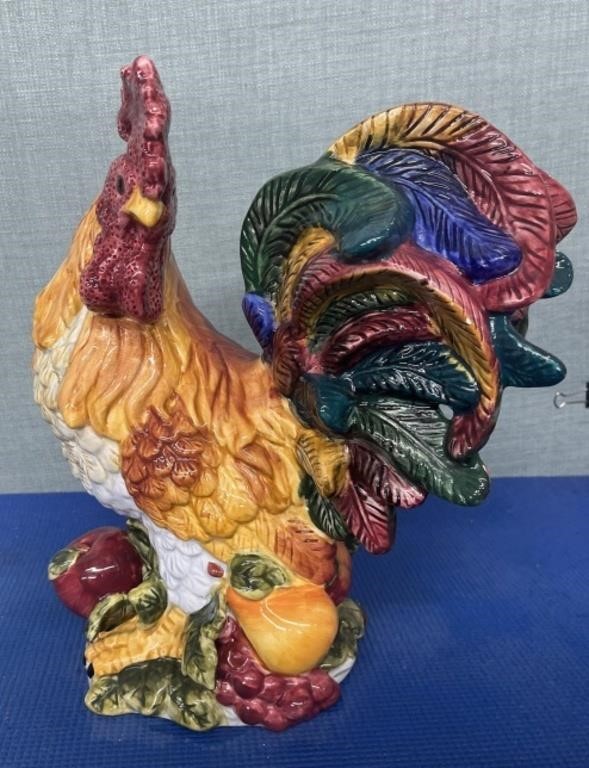 Ceramic Rooster 14” h