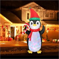 CHRISTMAS PENGUIN INFLATABLE LAWN DECOR