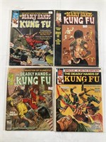 Curtis Deadly Hands Of Kung Fu 4 Issue Lot