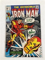 Marvels Iron Man No.21 1970 1st New IM/CrimsonD3