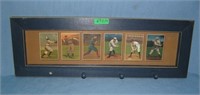 Early Baseball card themed sports decoratiive wall