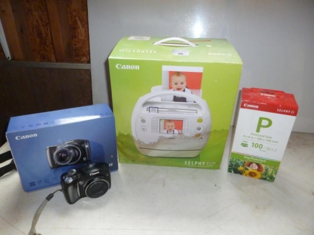 Canon Digital Camera - Photo Printer - Photo Paper