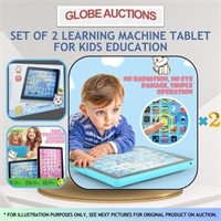 SET OF 2 LEARNING MACHINE TABLET FOR KID EDUCATION