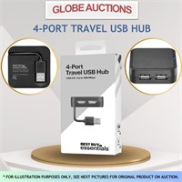 4-PORT TRAVEL USB HUB