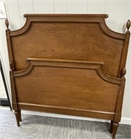 1950’s Wood Twin Bed