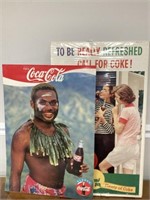 (2) Coca-Cola Posters