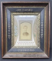 Framed Antique Photo of Woman