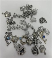 Collection of Animal Bracelet Charms
