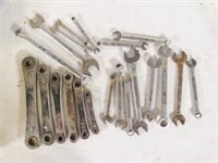 Box Of Assorted Craftsman Wrenches