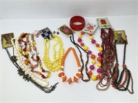 Women’s Costume Necklaces, Earrings and Bracelet