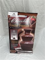New Chocolate Fondue fountain