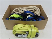 Rope, Ratchet Straps, Harnesses