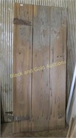 34 Inch Primitive Pine Barn Door