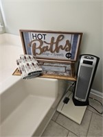 Bath Decor, Scales and Space Heater