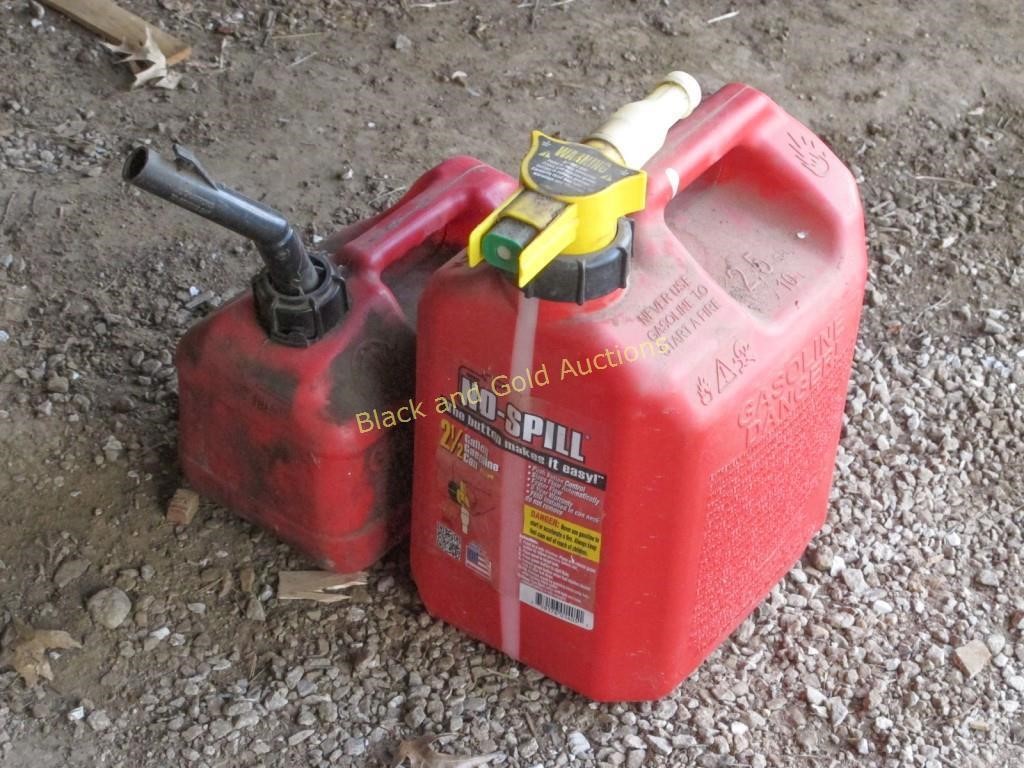 Pair Of Small Gas Cans
