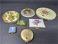 Floral Embellished Vintage Compact Collection