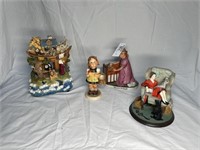 Various figurines