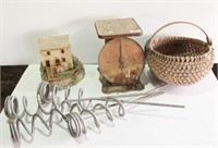 Assortment Of Garden And Decorative Items