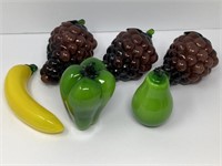 Murano Style Fruits and Pepper