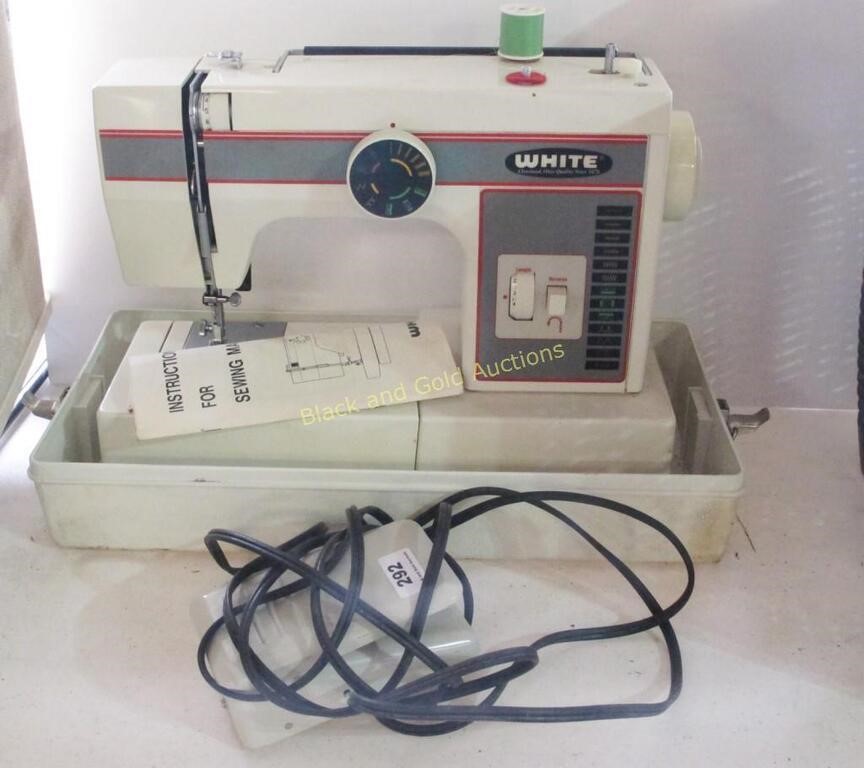 White Model 1407N Zigzag Sewing Machine