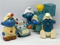 Collection of  Smurfs Musical, Windup 1980’s