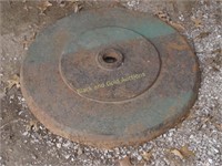Heavy Cast-Iron Sign Or Table Base