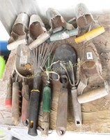 Group Of Hand Gardening Tools