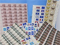 Full and Partial Sheets US Stamps