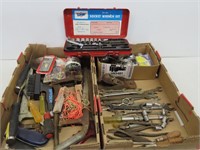 2 Trays of Tools / Hardware