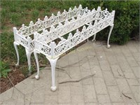Pair Of 9 X 44 Cast-Iron Planter Stands