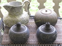 Pottery Decor Grouping