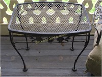 18 X 24 Iron Patio Side Table