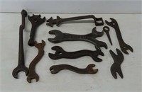 Vintage Implement Wrenches