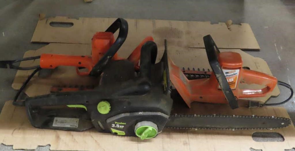 Electric Chainsaw & Hedge Trimmers