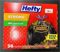 Hefty Strong 39G Lawn & Leaf, 38-39Gal Bags