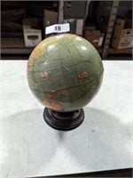 Randall McNally Terrestrial Art Globe