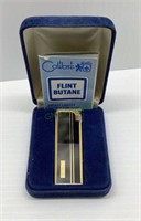 Vintage Colibri Flint butane lighter with case