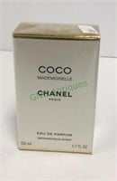 Coco mademoiselle Chanel Paris  1.7 fluid ounces.