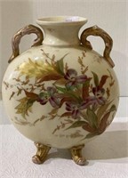 Beautiful porcelain hand painted 4 foot vase