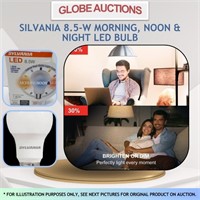 SILVANIA 8.5-W MORNING, NOON & NIGHT LED BULB