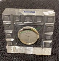 Marquis Waterford Crystal battery operated clock