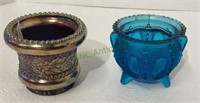 Lot of two vintage toothpick holders - one is