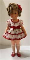 Shirley Temple collector doll of hard plastic