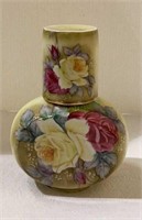 Beautiful hand painted antique Nippon bedside